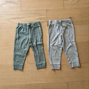 H&M 2 pack toddler sweatpants, size 18 months.